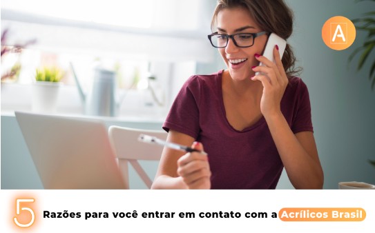 Projeto em Acrílicos? Listamos 5 razões para você entrar em contato com a Acrílicos Brasil,  equipe altamente qualificada e preparada para atender seu projeto personalizado.